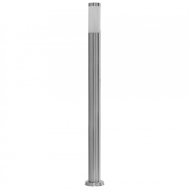 Светильник садово-парковый Feron DH022-1100, Техно столб, 18W E27 230V, серебро, артикул FERON 11808