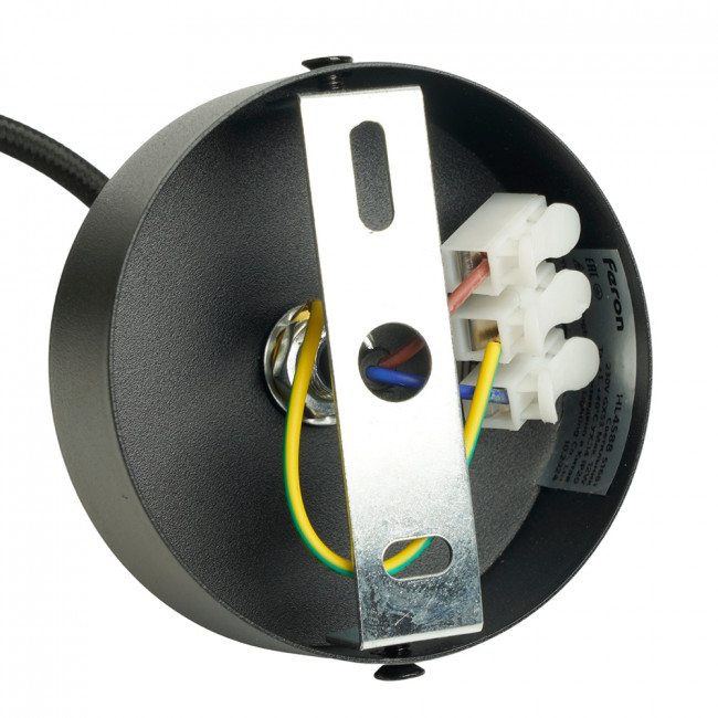Светильник потолочный Feron Barrel HL4588 ARIA  levitation 12W, 230V, GX53, золото + черный, на подвесе 1,7 м, артикул FERON 51681