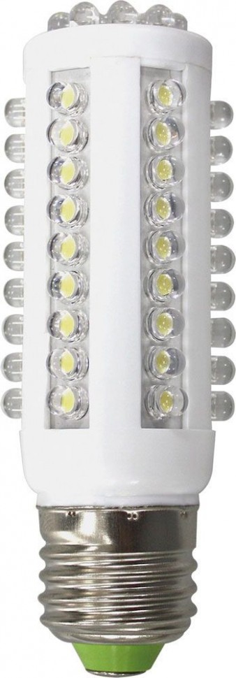 Лампа светодиодная, 66LED(4W) 230V E27, 2700K (230lm), LB-87