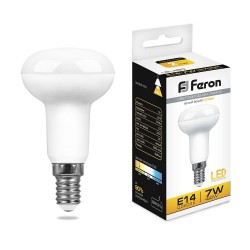 Лампа светодиодная Feron LB-450 E14 7W теплый свет (2700К)