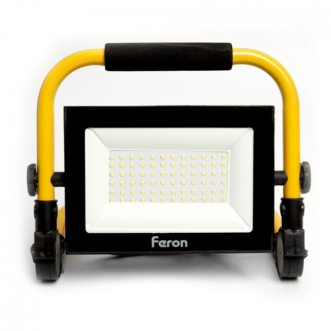 Светодиодный прожектор Feron LL-515 переносной 70W, 6400K, IP65, артикул FERON 41545