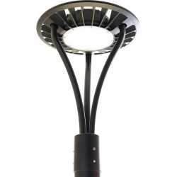 Светодиодный уличный светильник Feron SP7010 50W на столб теплый свет (3000К) черный
