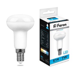 Лампа светодиодная Feron LB-450 E14 7W холодный свет (6400К)