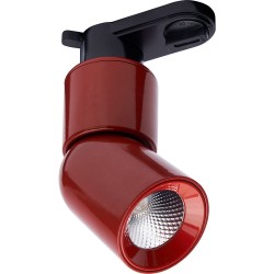 Светодиодный светильник Feron AL114 трековый на шинопровод 10W дневной свет (4000К) 35 градусов красный