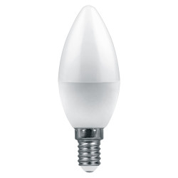 Лампа светодиодная диммируемая Feron LB-711 E14 11W свеча С37 теплый свет (2700K)