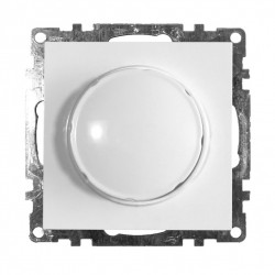 Выключатель диммирующий (механизм), STEKKER GLS10-7106-01, 250V, 500W, серия Катрин, белый