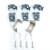 Светильник для светодиодной лампы типа Т8, цоколь 2*G13, 1275*110*60мм AL4065 (ДСП 12-2х18-001), артикул FERON 48195